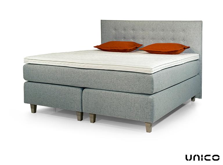 Scandic continental bed with Nappi headboard