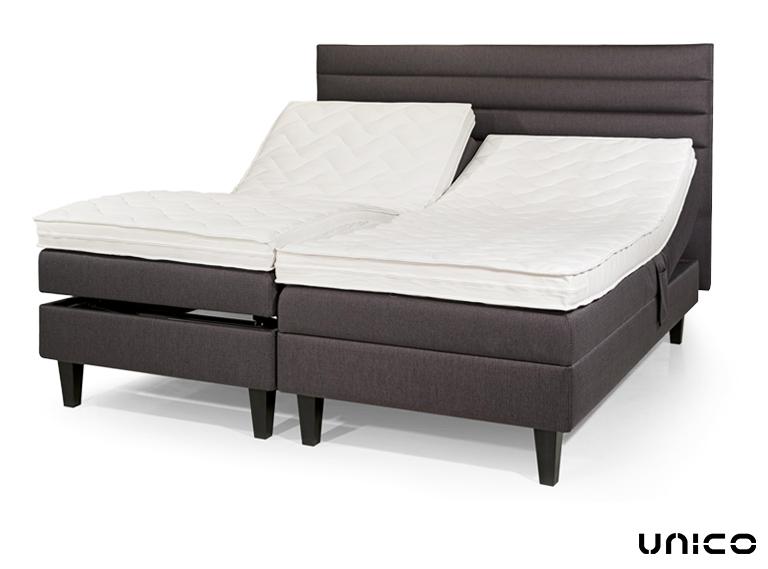 Sensus adjustable bed with headboard